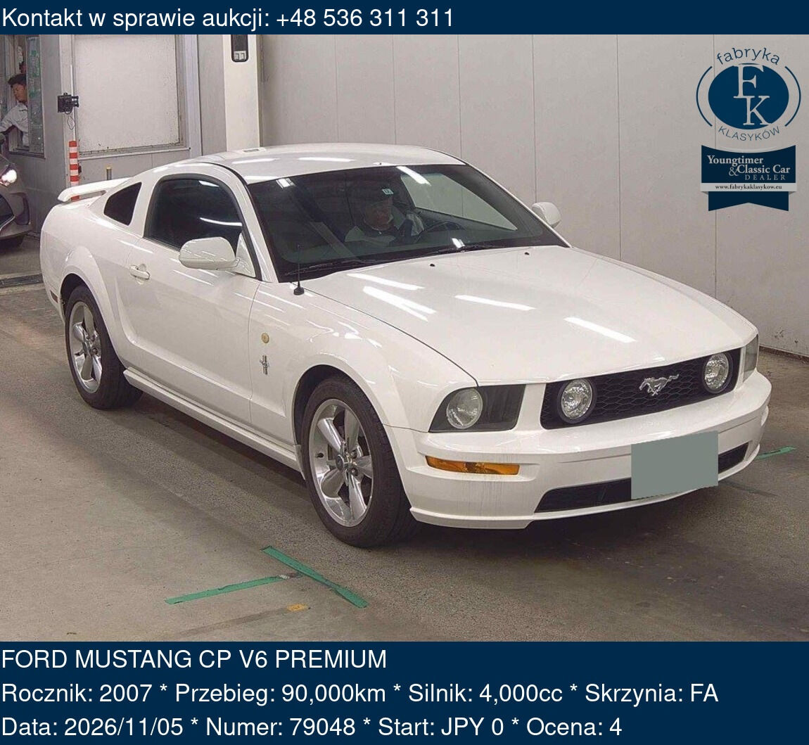 FORD MUSTANG CP V6 PREMIUM 2007 - zdjęcie 2
