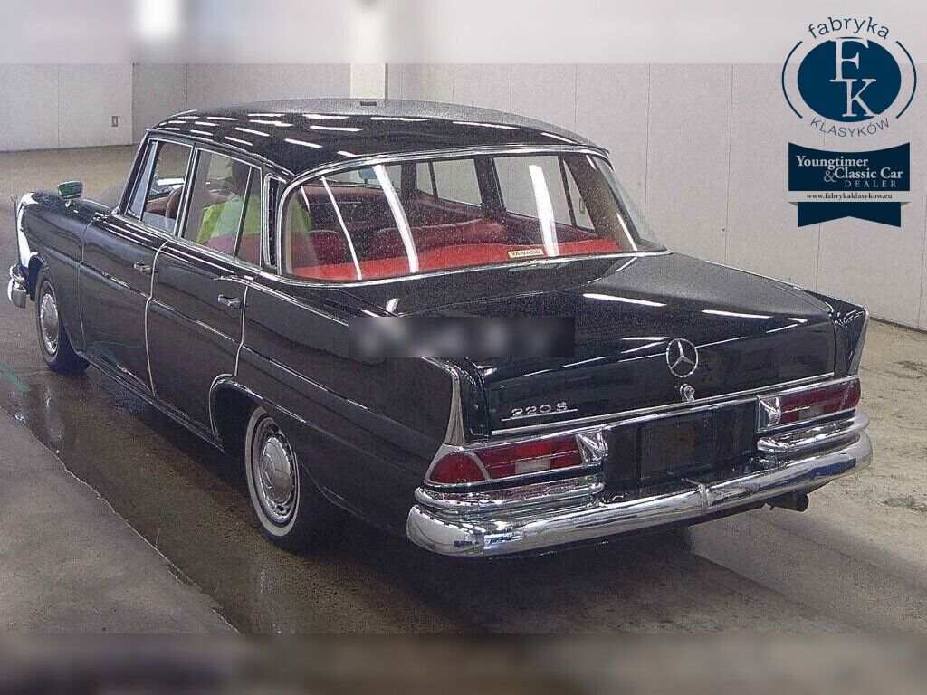 MERCEDES BENZ S-CLASS 4D 1965 - zdjęcie 4