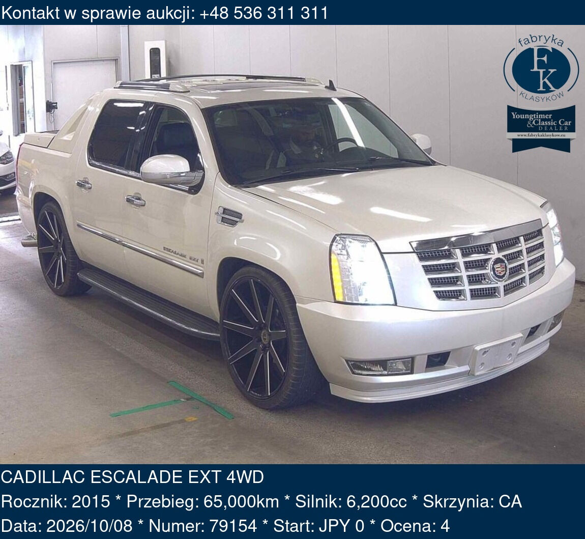 CADILLAC ESCALADE EXT 4WD 2015 - zdjęcie 2