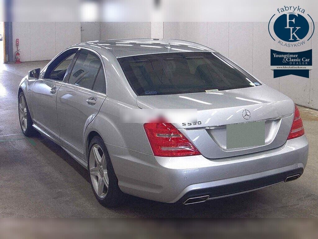 MERCEDES BENZ S-CLASS 4D S550 BLUEEFFICIENCY LONG GROUND ED 2012 - zdjęcie 4