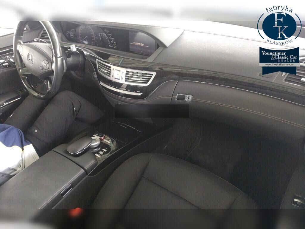 MERCEDES BENZ S-CLASS 4D S550 BLUEEFFICIENCY LONG GROUND ED 2012 - zdjęcie 5