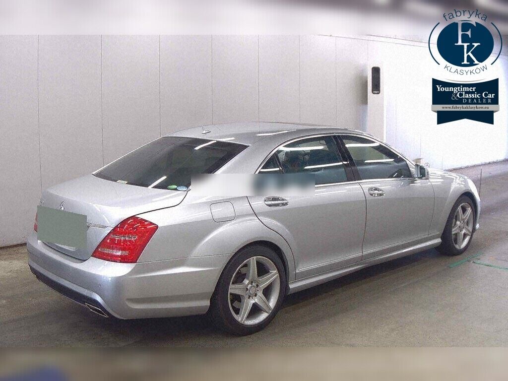 MERCEDES BENZ S-CLASS 4D S550 BLUEEFFICIENCY LONG GROUND ED 2012 - zdjęcie 7