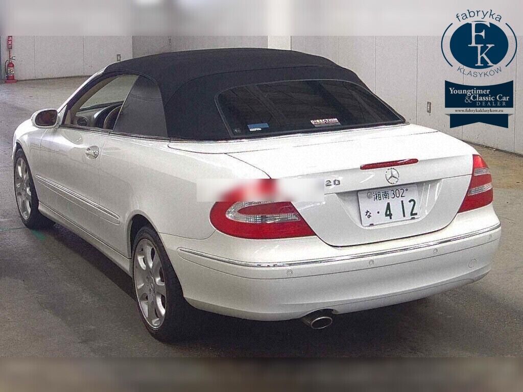 MERCEDES BENZ CLK OP CLK320 CABRIOLET 2004 - zdjęcie 4