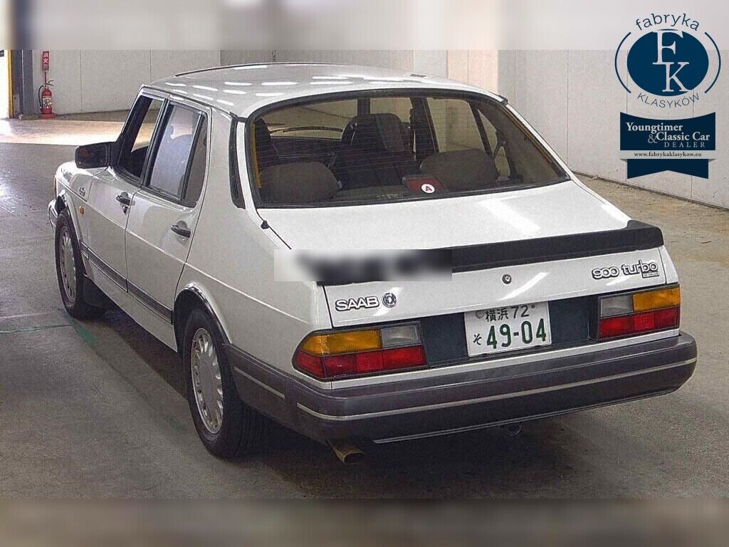 SAAB 900 SERIES 4D 900 TURBO 16 1990 - zdjęcie 4