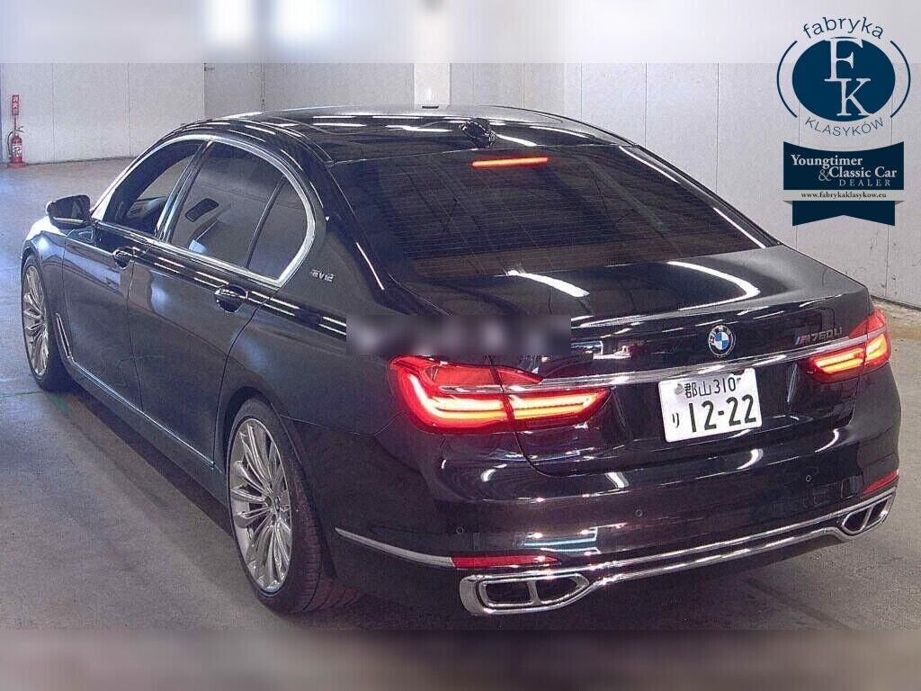 BMW 7 SERIES 4WD M760LI XDRIVE V12 EXCELLENCE 2017 - zdjęcie 4