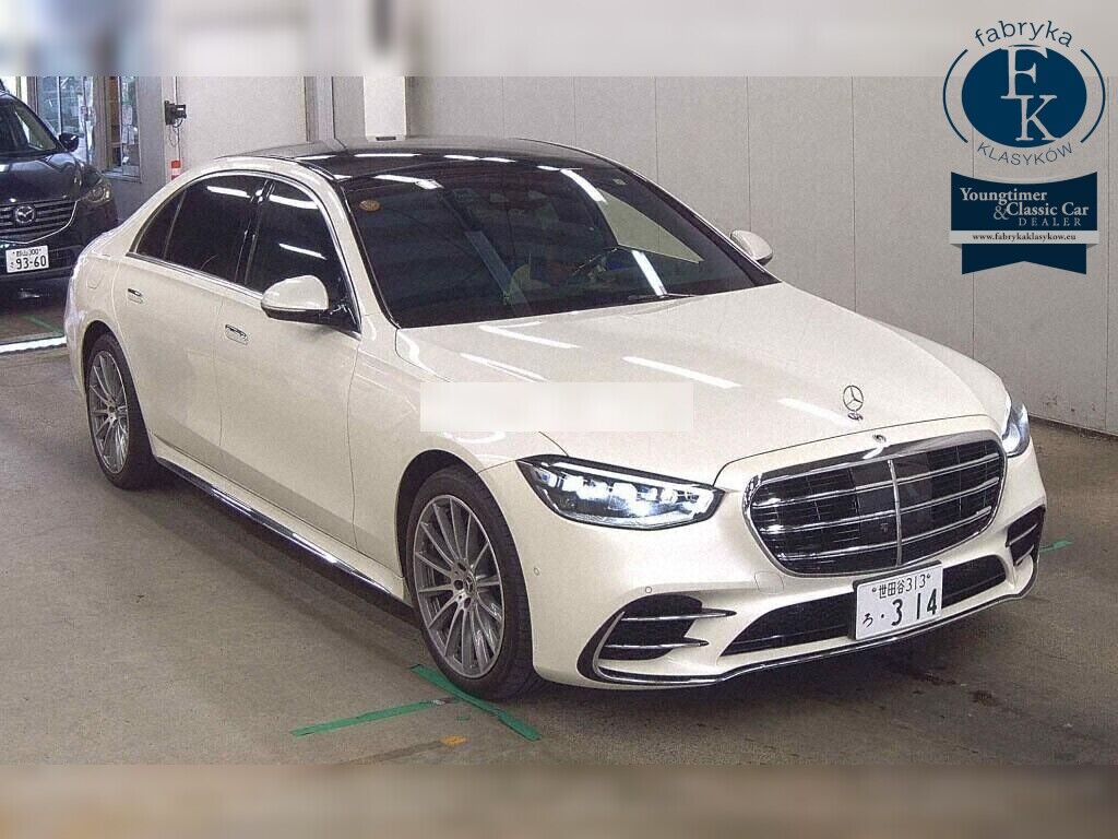MERCEDES BENZ S-CLASS 4D 4WD S580 4MATIC LONG AMG LINE 2021 - zdjęcie 3
