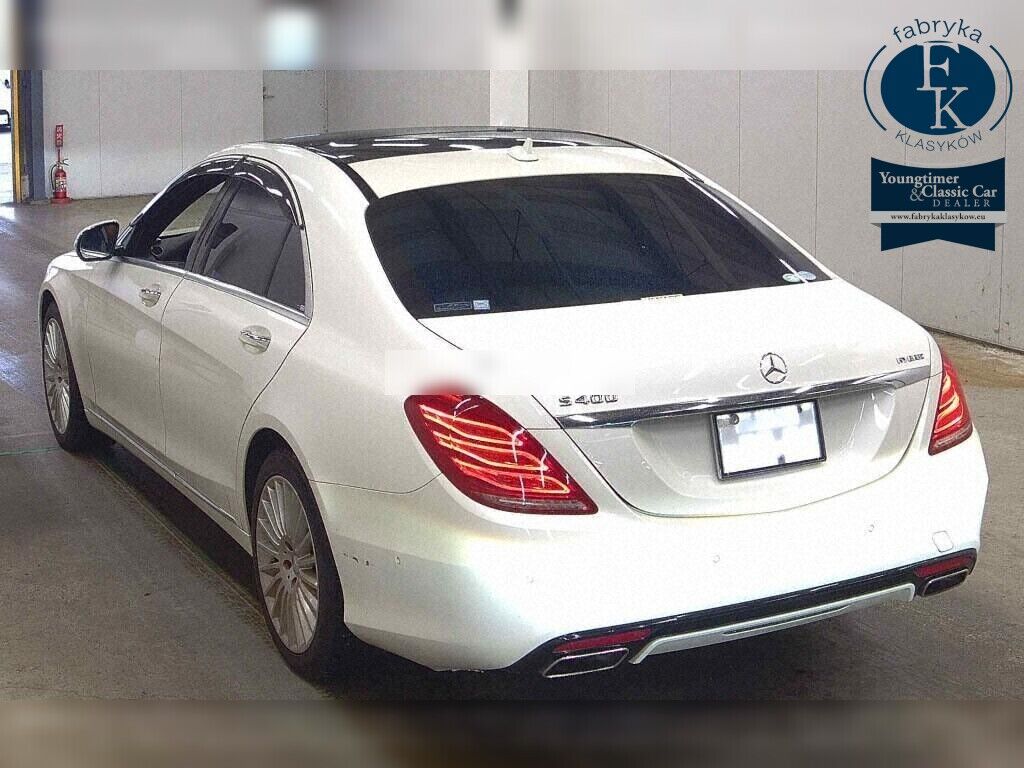 MERCEDES BENZ S-CLASS 4D S400H EXCLUSIVE 2015 - zdjęcie 4