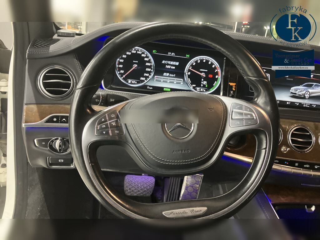 MERCEDES BENZ S-CLASS 4D S400H EXCLUSIVE 2015 - zdjęcie 10