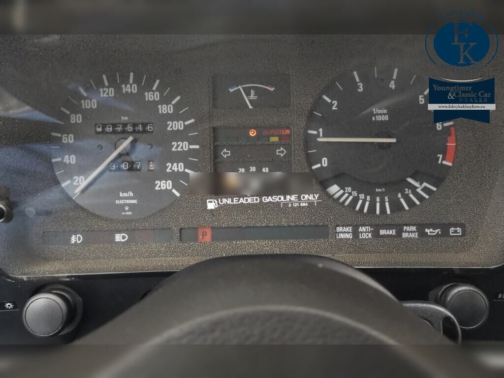 BMW 6 SERIES CP 635CSI 1987 - zdjęcie 8