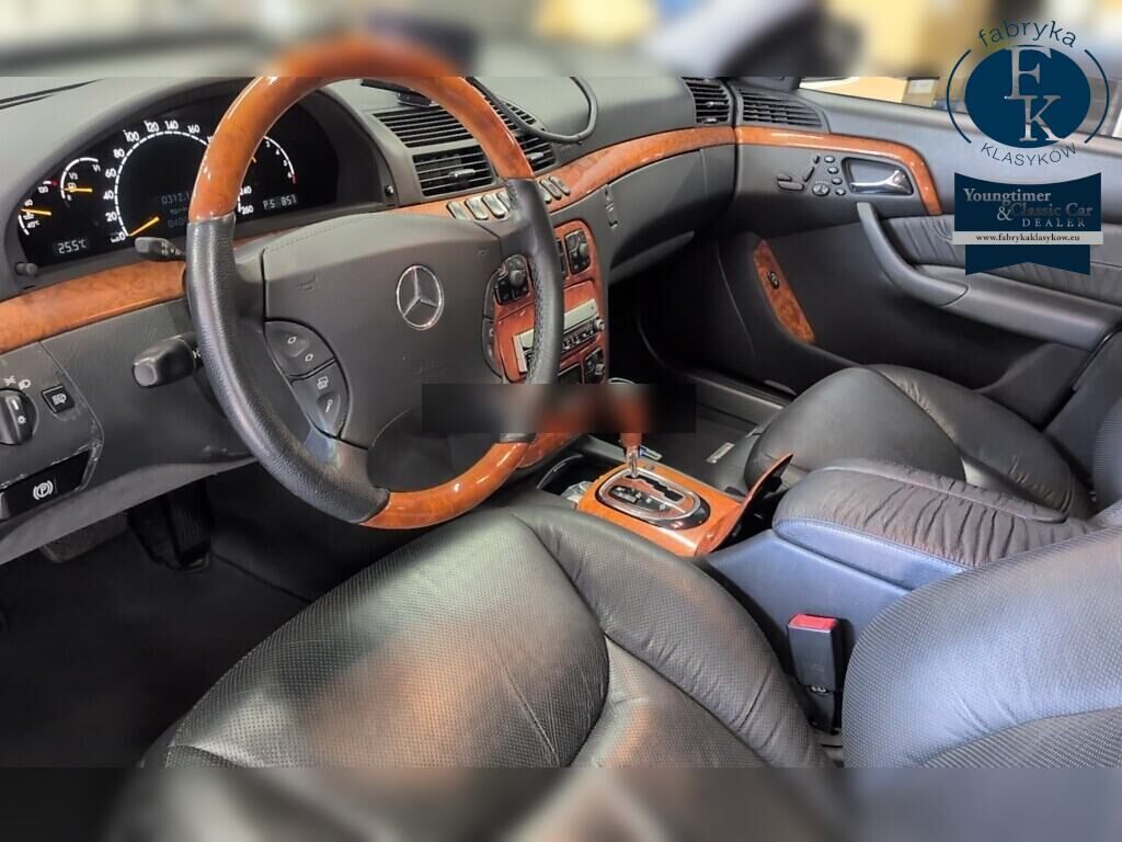 MERCEDES BENZ S-CLASS 4D S500L 2000 - zdjęcie 5