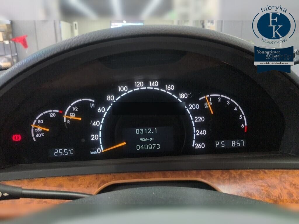 MERCEDES BENZ S-CLASS 4D S500L 2000 - zdjęcie 8