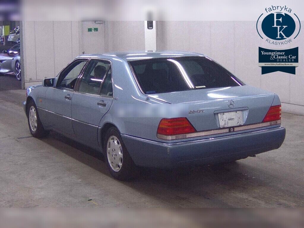 MERCEDES BENZ S-CLASS 4D 600SEL 1993 - zdjęcie 4