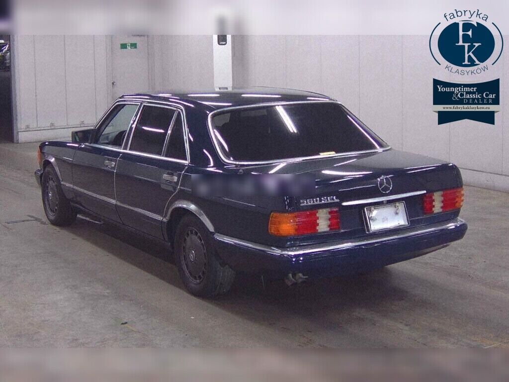 MERCEDES BENZ S-CLASS 4D 420SEL 1988 - zdjęcie 4