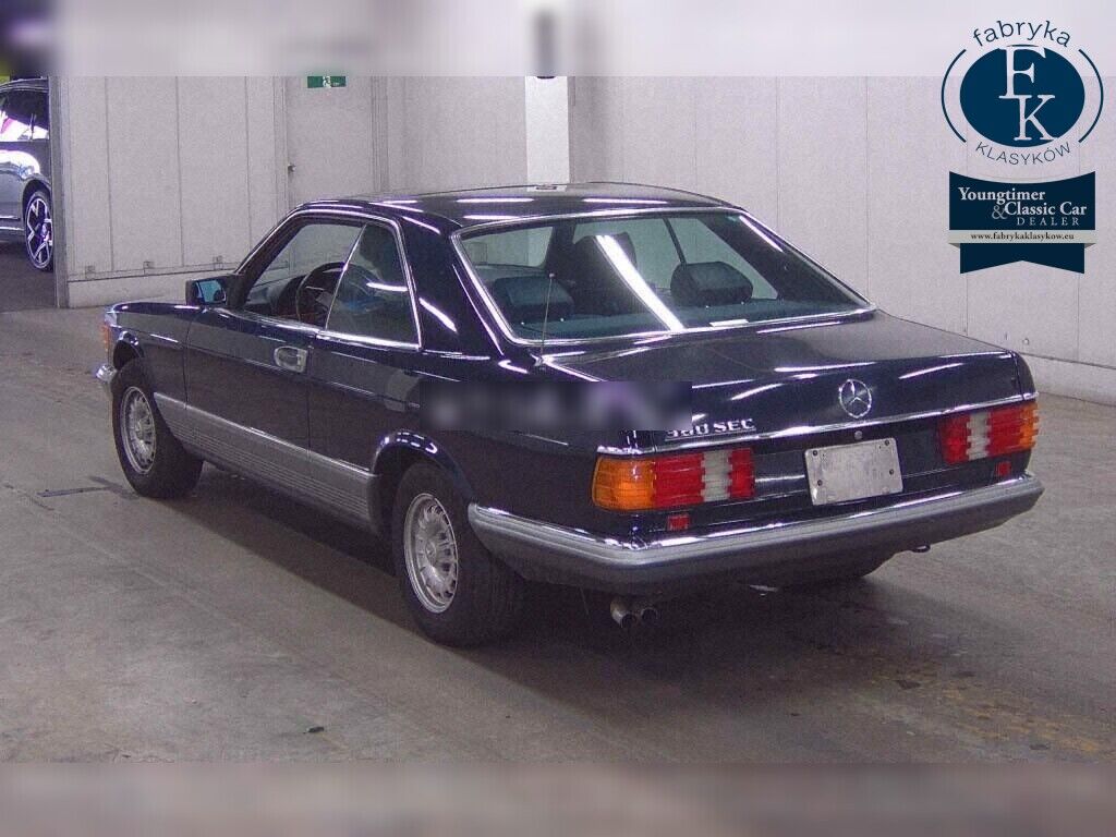 MERCEDES BENZ S-CLASS CP 380SEC 1982 - zdjęcie 4