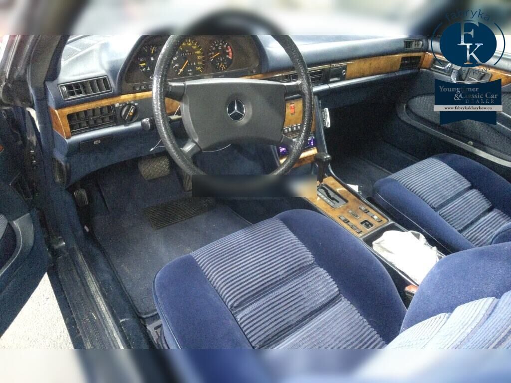MERCEDES BENZ S-CLASS CP 380SEC 1982 - zdjęcie 5