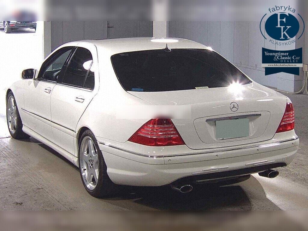 MERCEDES BENZ S-CLASS 4D S320 2002 - zdjęcie 4