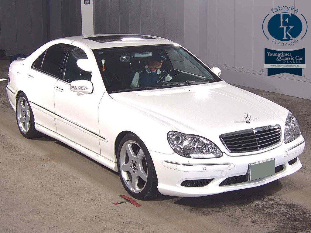 MERCEDES BENZ S-CLASS 4D S320 2002 - aukcja, lot 80034
