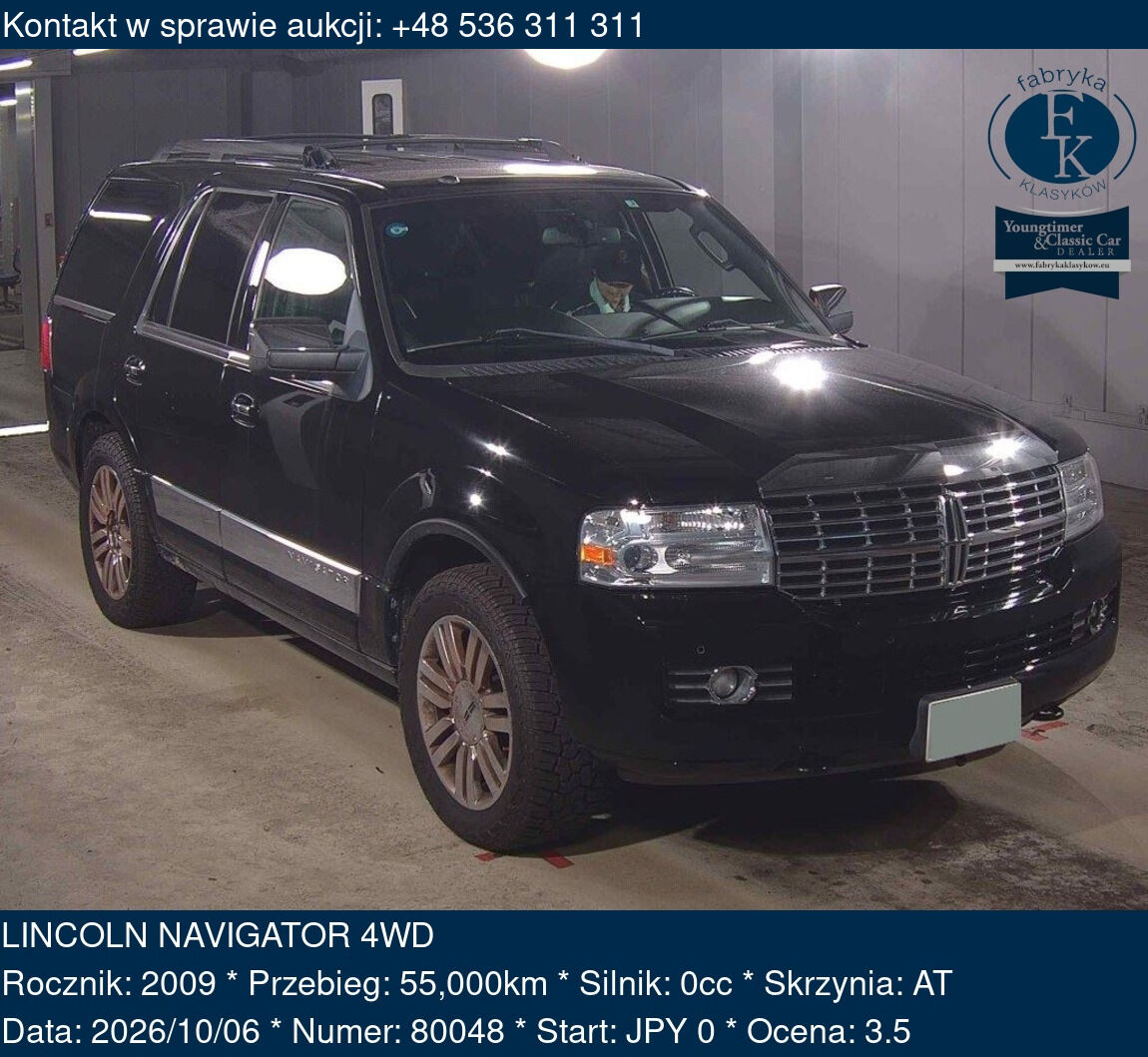 LINCOLN NAVIGATOR 4WD 2009 - zdjęcie 2