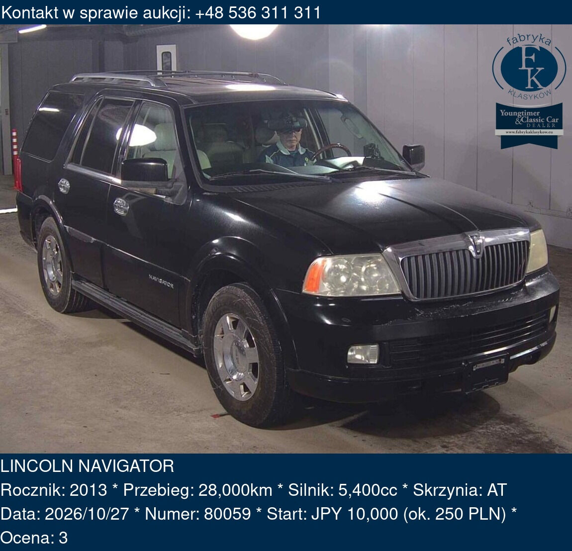 LINCOLN NAVIGATOR 2013 - zdjęcie 2