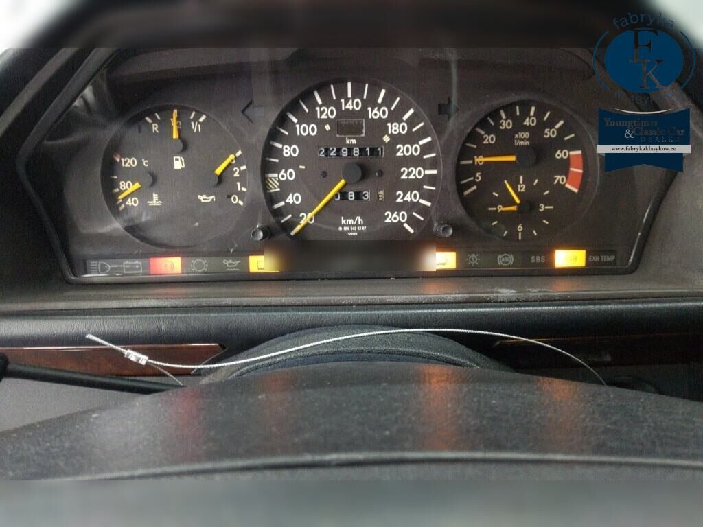 MERCEDES BENZ MEDIUM CLASS 4D 500E 1993 - zdjęcie 8