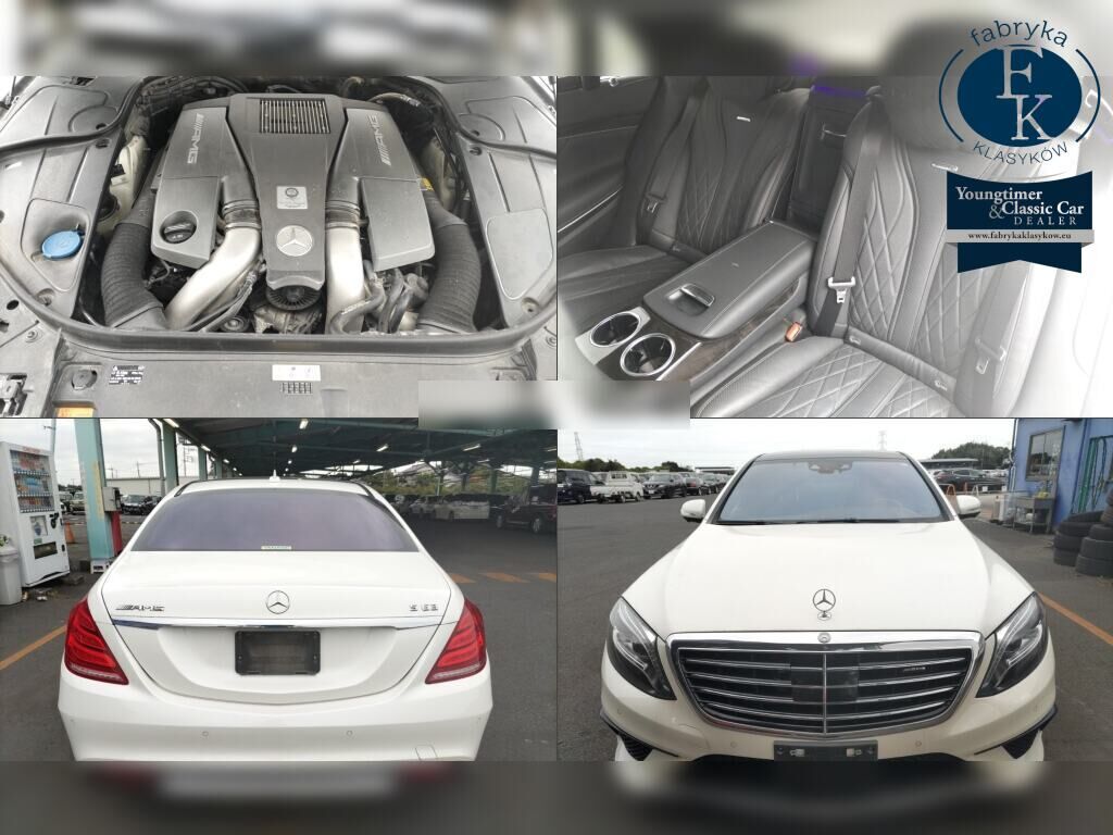 MERCEDES AMG S-CLASS 4D 4WD S63 4MATIC LONG 2016 - zdjęcie 8