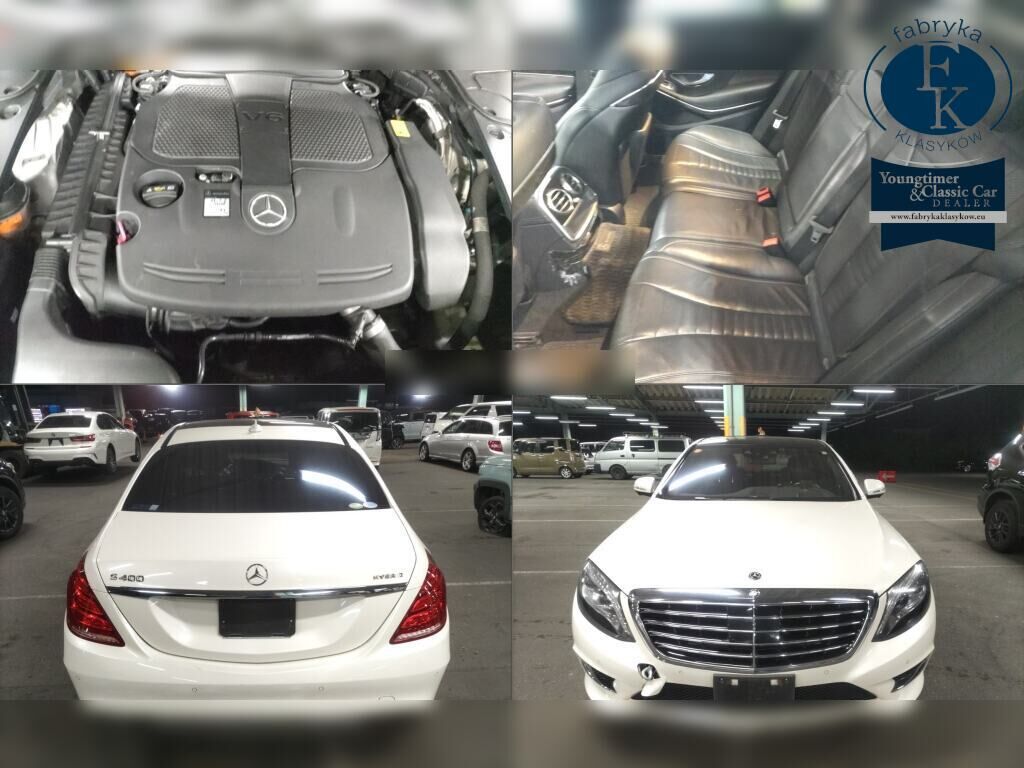 MERCEDES BENZ S-CLASS 4D S400 HYBRID EXCLUSIVE AMG SPORTS PACKAGE 2014 - zdjęcie 8