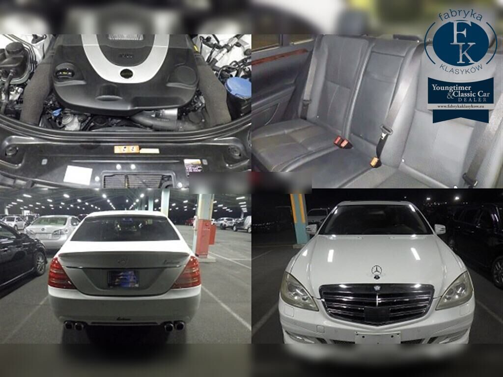 MERCEDES BENZ S-CLASS 4D S550 LONG 2006 - zdjęcie 8