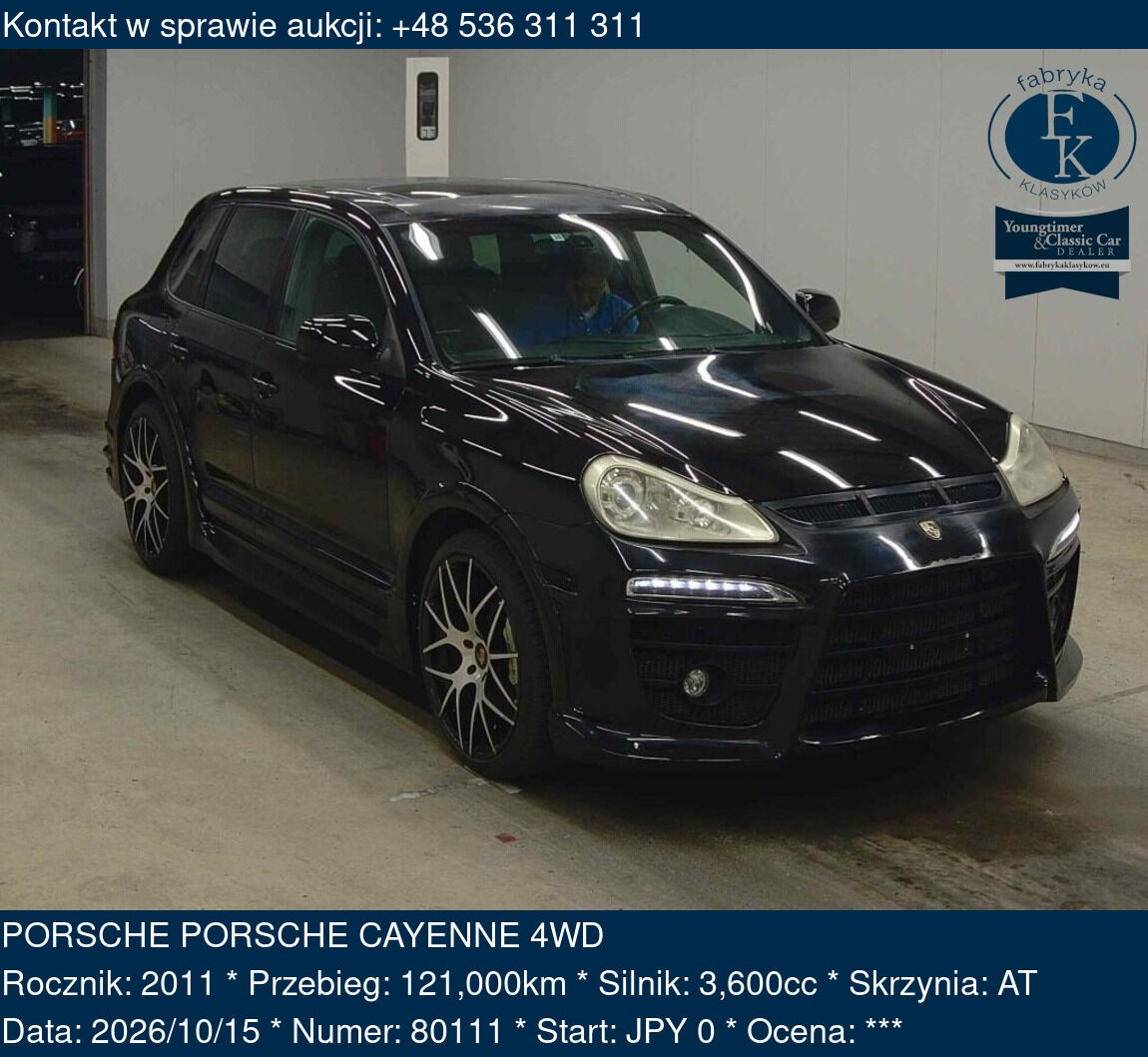 PORSCHE PORSCHE CAYENNE 4WD 2011 - zdjęcie 2