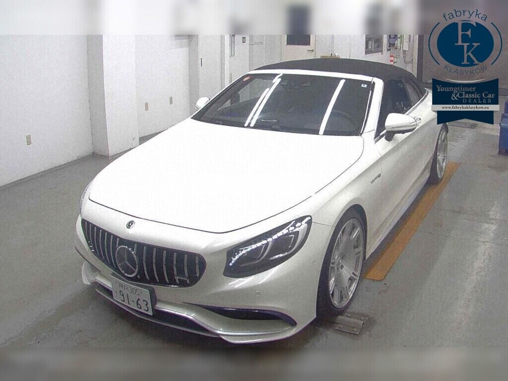 MERCEDES AMG S-CLASS OP 4WD S63 4MATIC CABRIOLET 2017 - zdjęcie 6