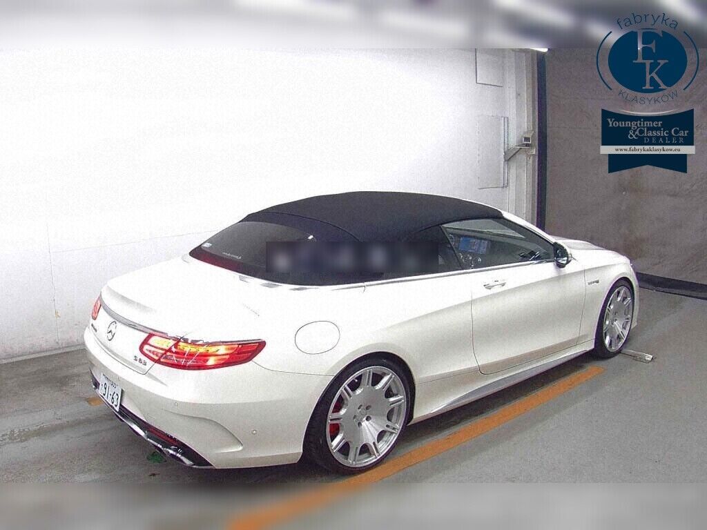 MERCEDES AMG S-CLASS OP 4WD S63 4MATIC CABRIOLET 2017 - zdjęcie 7