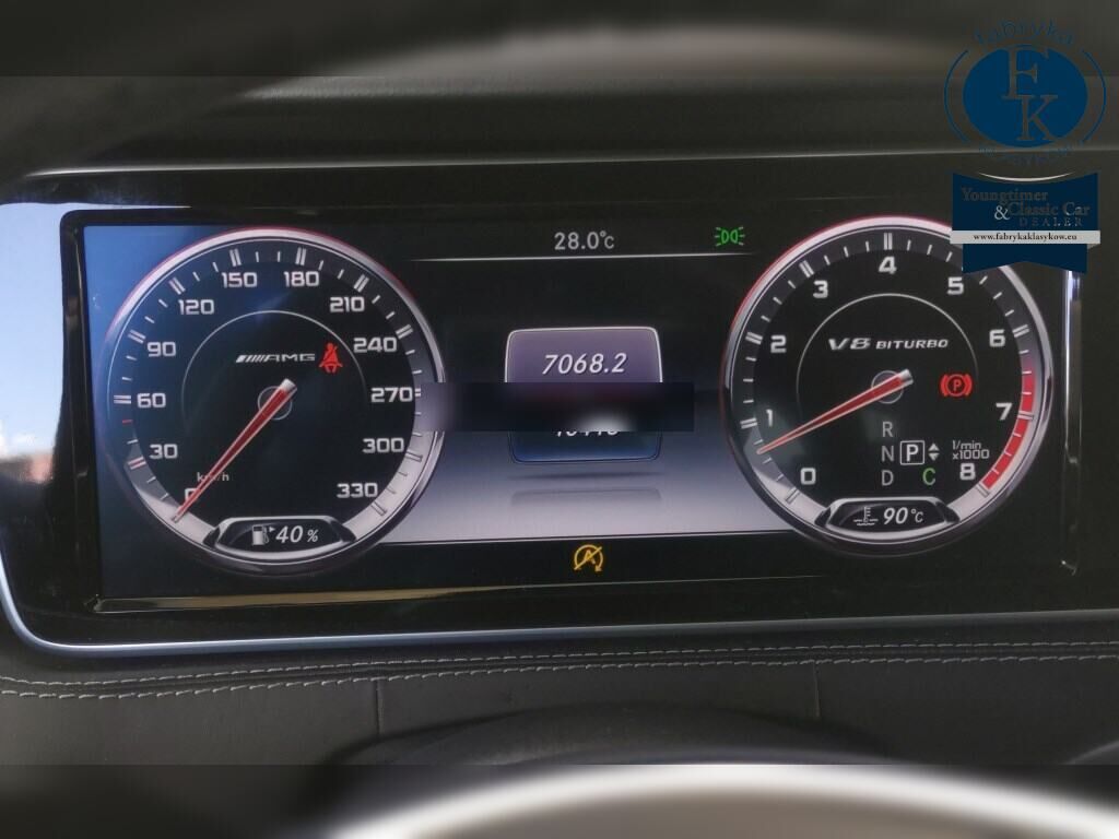 MERCEDES AMG S-CLASS OP 4WD S63 4MATIC CABRIOLET 2017 - zdjęcie 8
