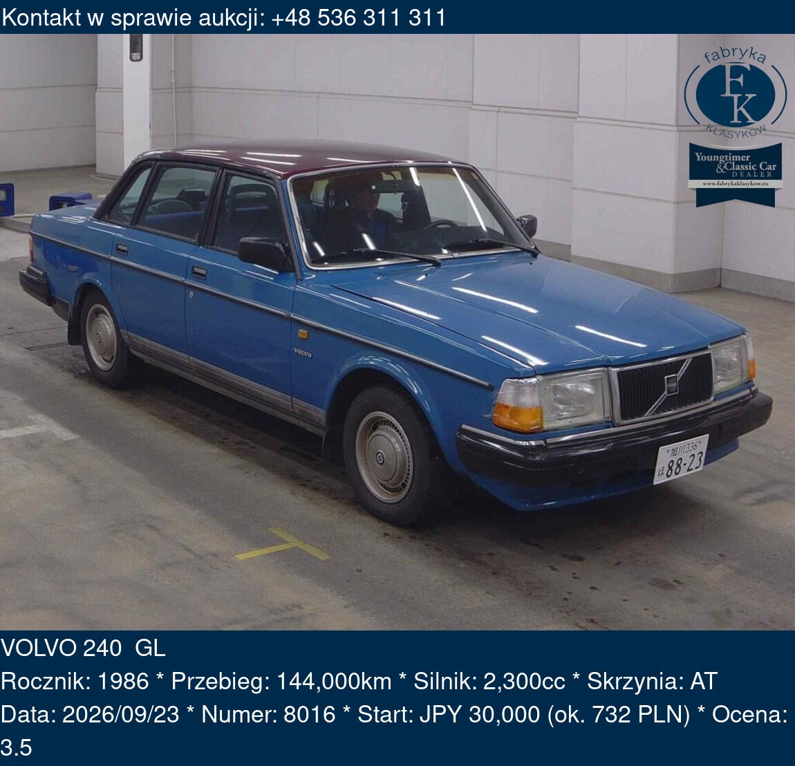 VOLVO 240 GL 1986 - zdjęcie 2
