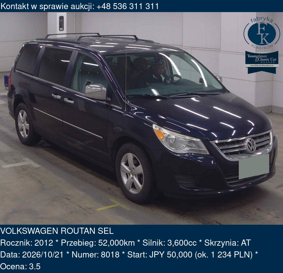 VOLKSWAGEN ROUTAN SEL 2012 - zdjęcie 2