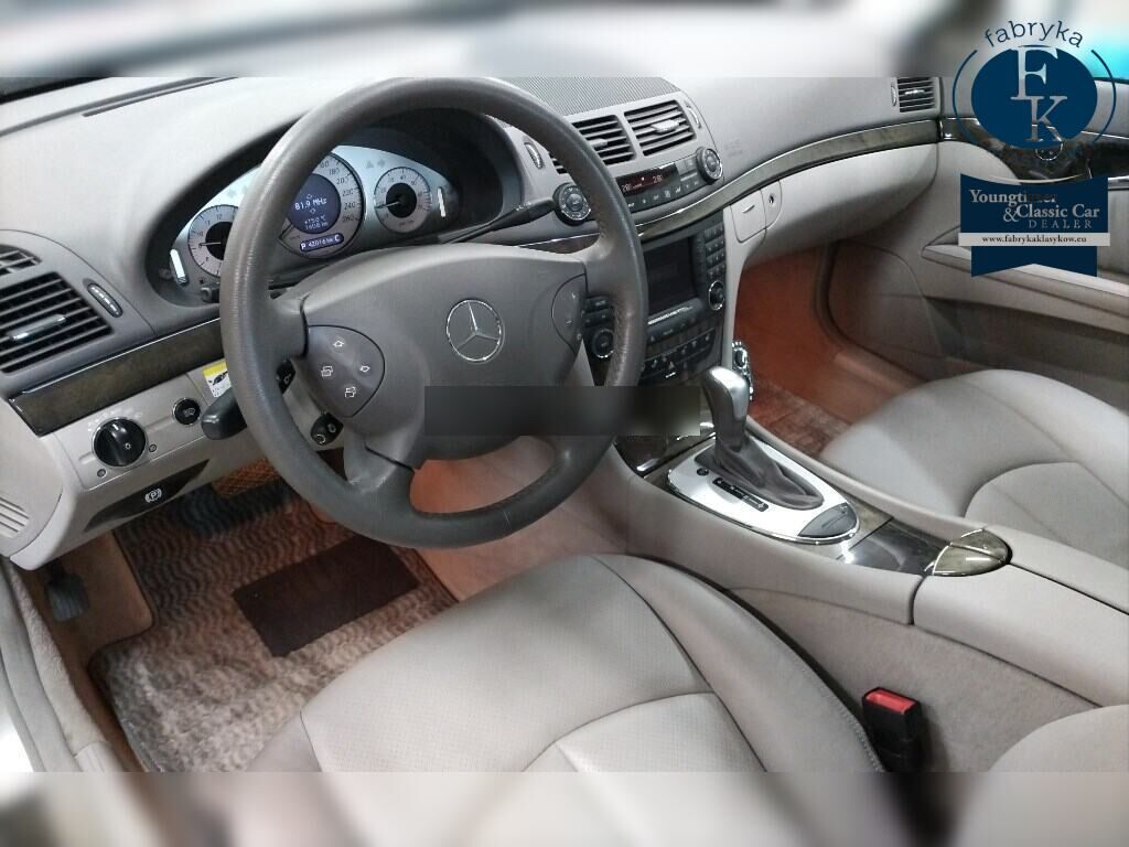 MERCEDES BENZ E-CLASS 4D 4WD E350 4MATIC AVANTGARDE 2006 - zdjęcie 5