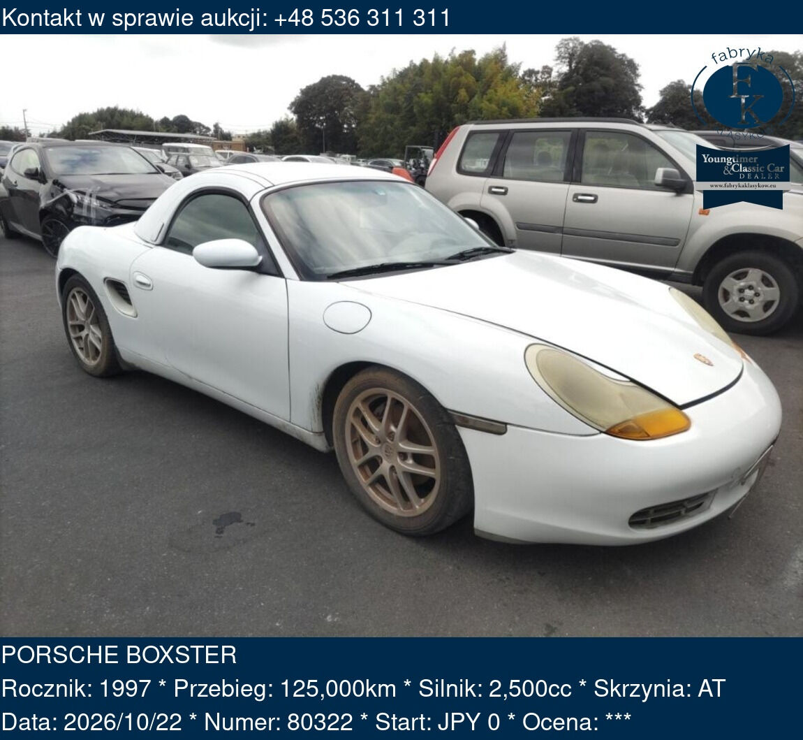 PORSCHE BOXSTER 1997 - zdjęcie 2
