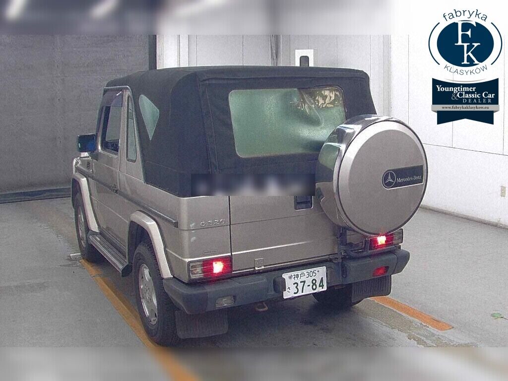MERCEDES BENZ G-CLASS 2D 4WD G320 CABRIO 1998 - zdjęcie 4