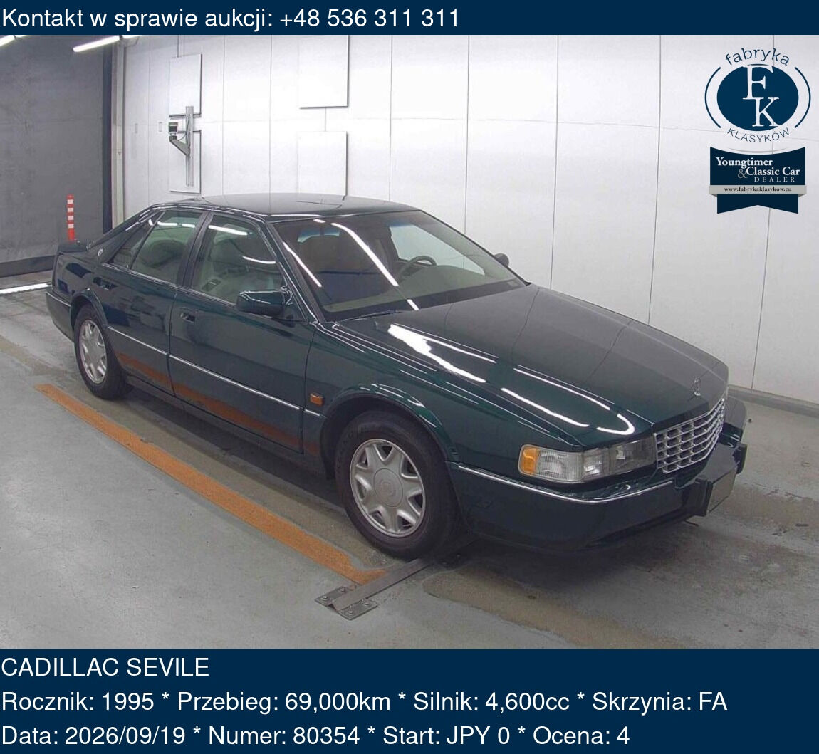 CADILLAC SEVILE 1995 - zdjęcie 2