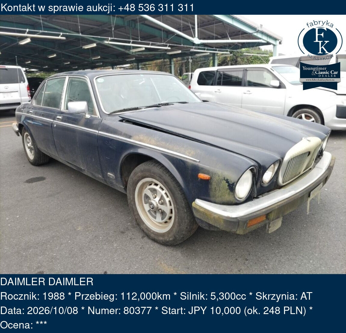 DAIMLER DAIMLER 1988 - zdjęcie 2