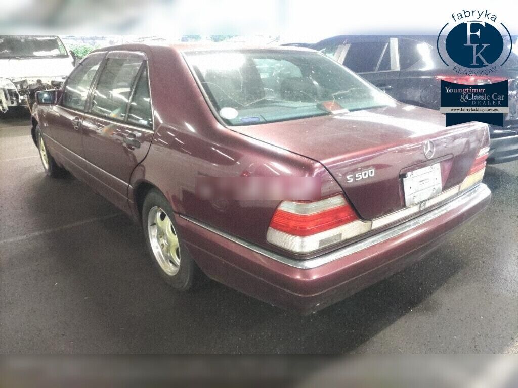 MERCEDES BENZ S-CLASS 4D S500L 1997 - zdjęcie 4