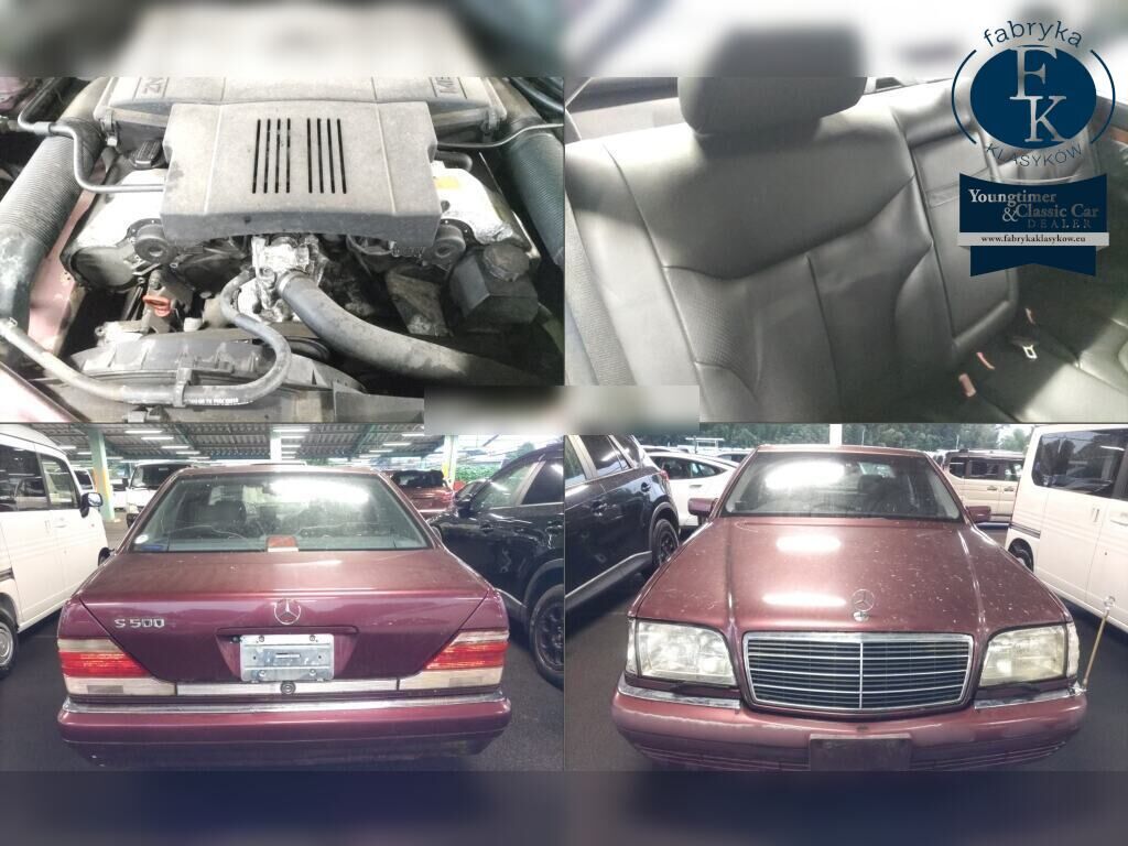 MERCEDES BENZ S-CLASS 4D S500L 1997 - zdjęcie 8