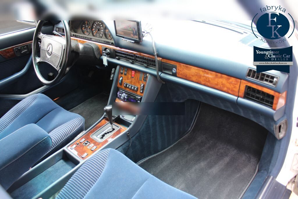 MERCEDES BENZ S-CLASS 4D 560SEL 1990 - zdjęcie 9