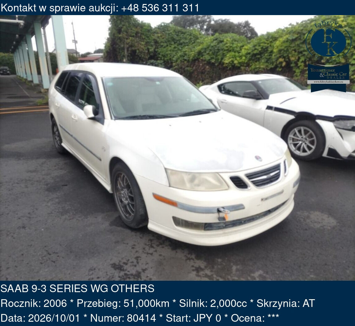 SAAB 9-3 SERIES WG OTHERS 2006 - zdjęcie 2