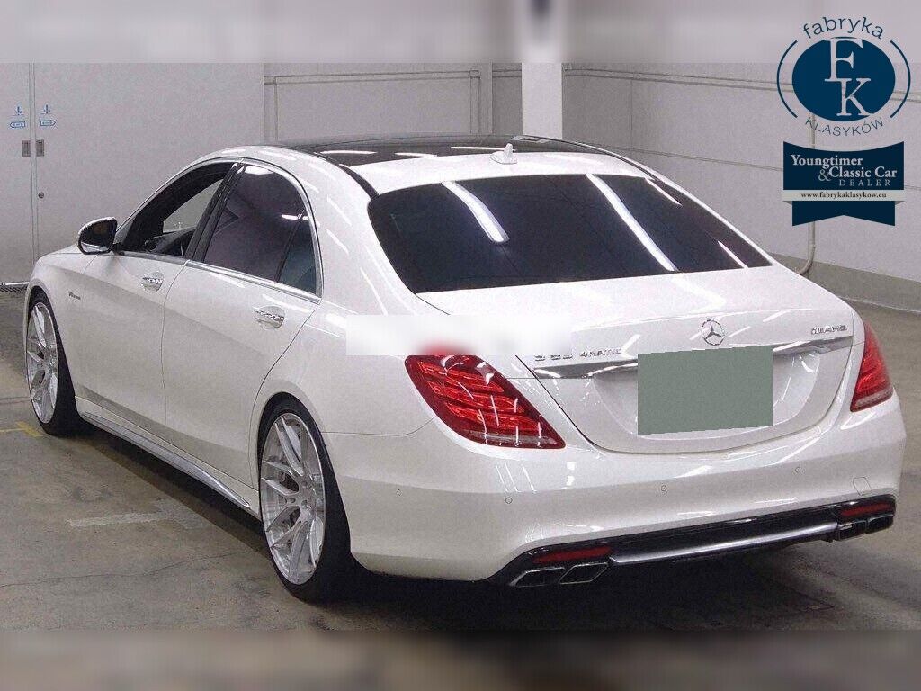 MERCEDES AMG S-CLASS 4D 4WD S63 4MATIC LONG 2014 - zdjęcie 4