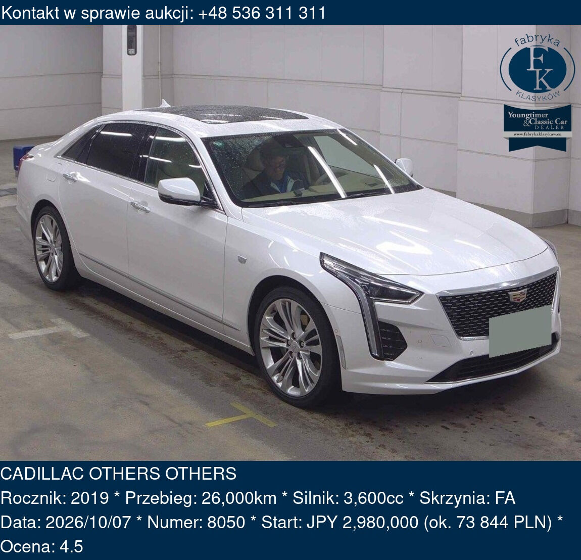 CADILLAC OTHERS OTHERS 2019 - zdjęcie 2