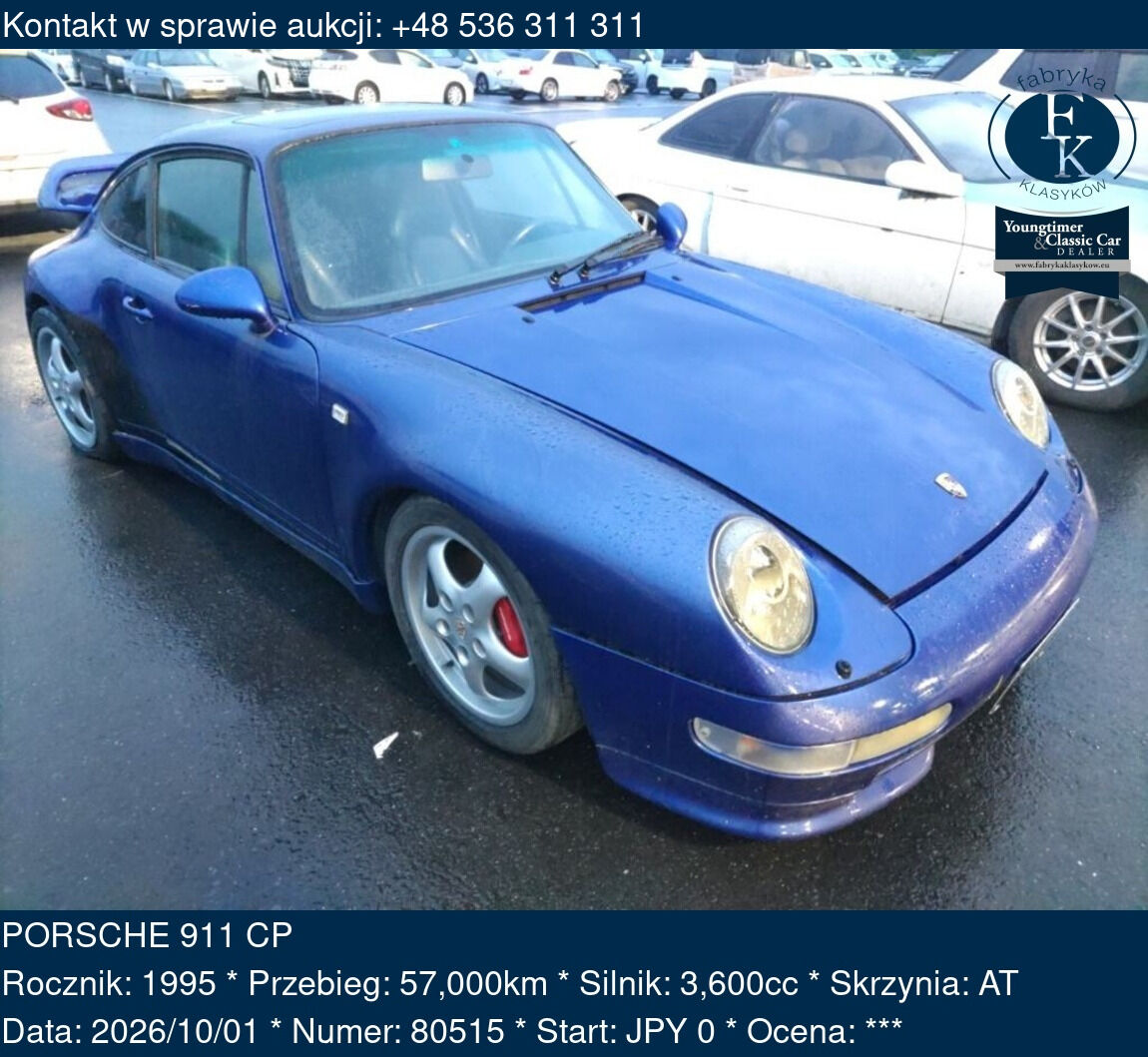 PORSCHE 911 CP 1995 - zdjęcie 2