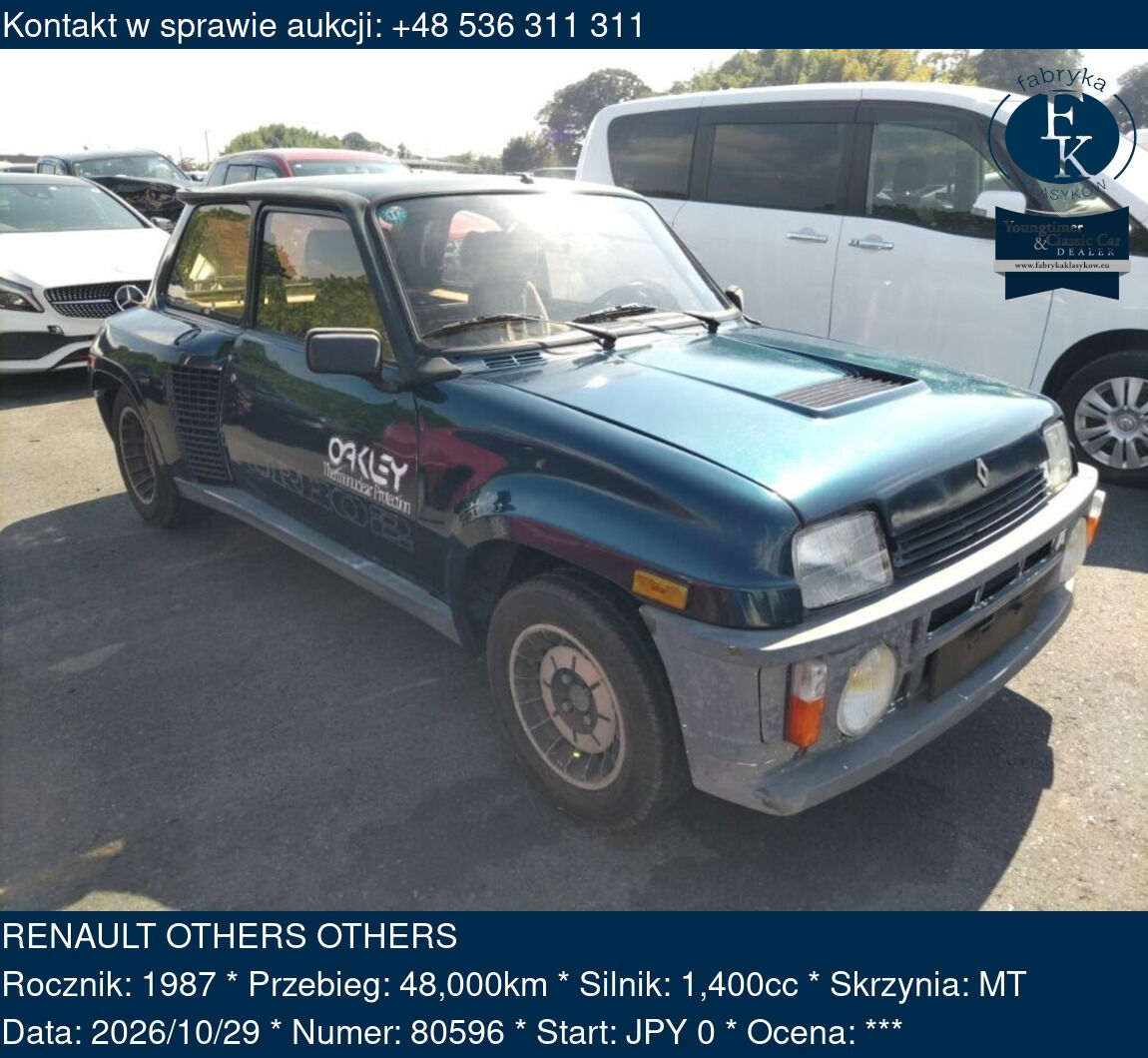 RENAULT OTHERS OTHERS 1987 - zdjęcie 2