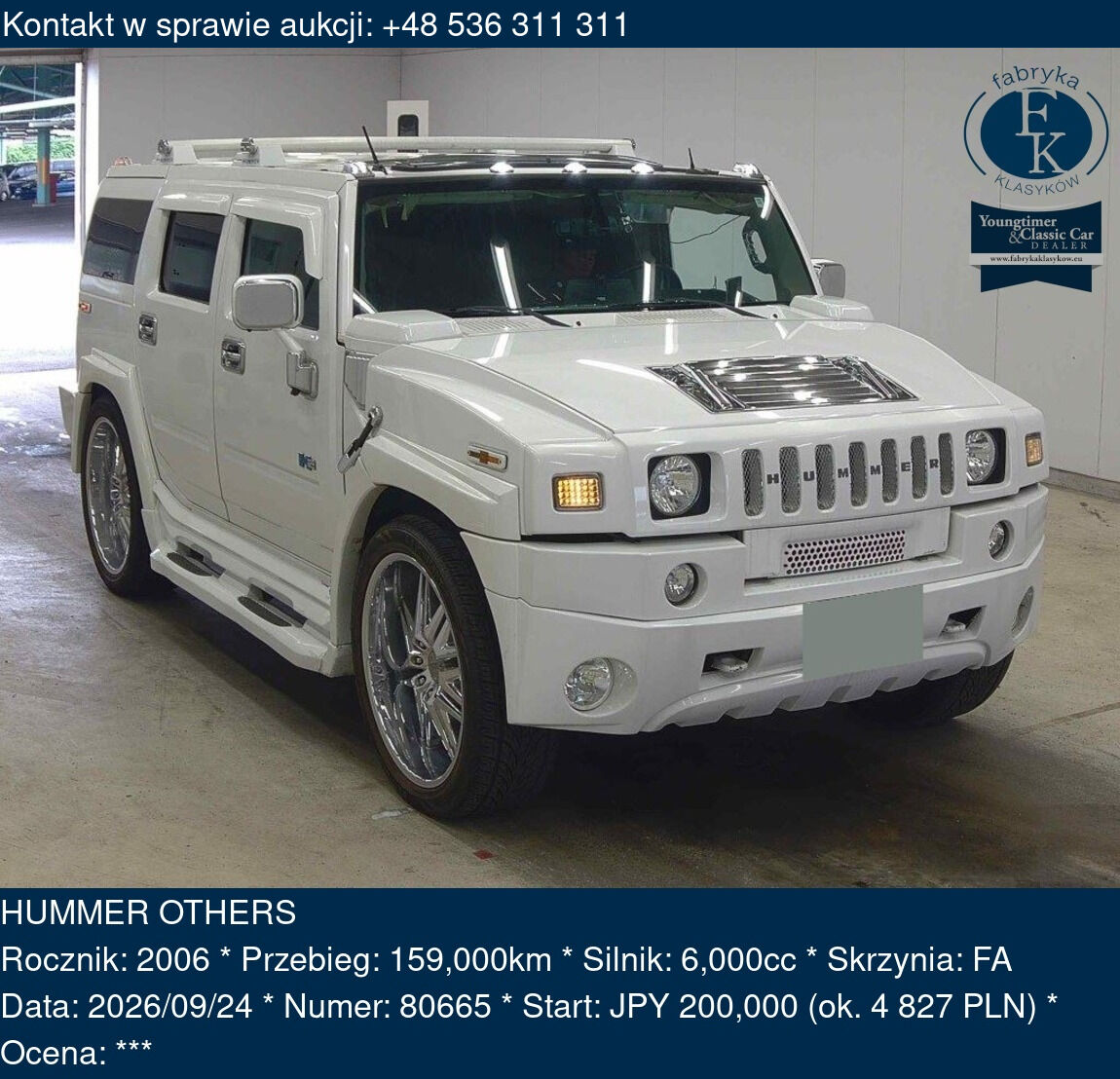 HUMMER OTHERS 2006 - zdjęcie 2