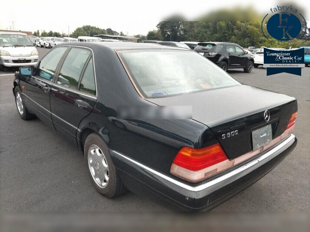 MERCEDES BENZ S-CLASS 4D S500 1995 - zdjęcie 4