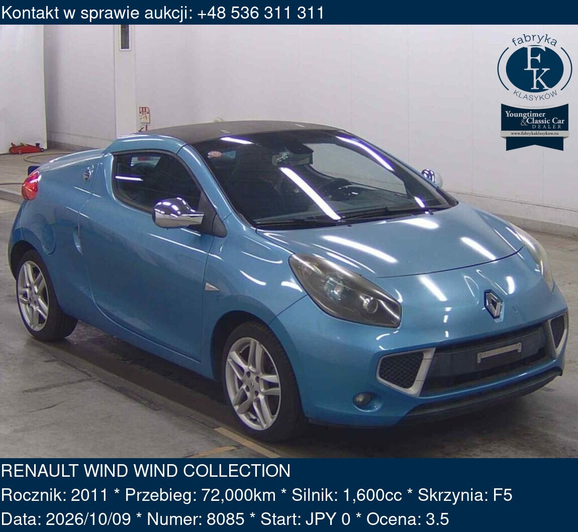 RENAULT WIND WIND COLLECTION 2011 - zdjęcie 2