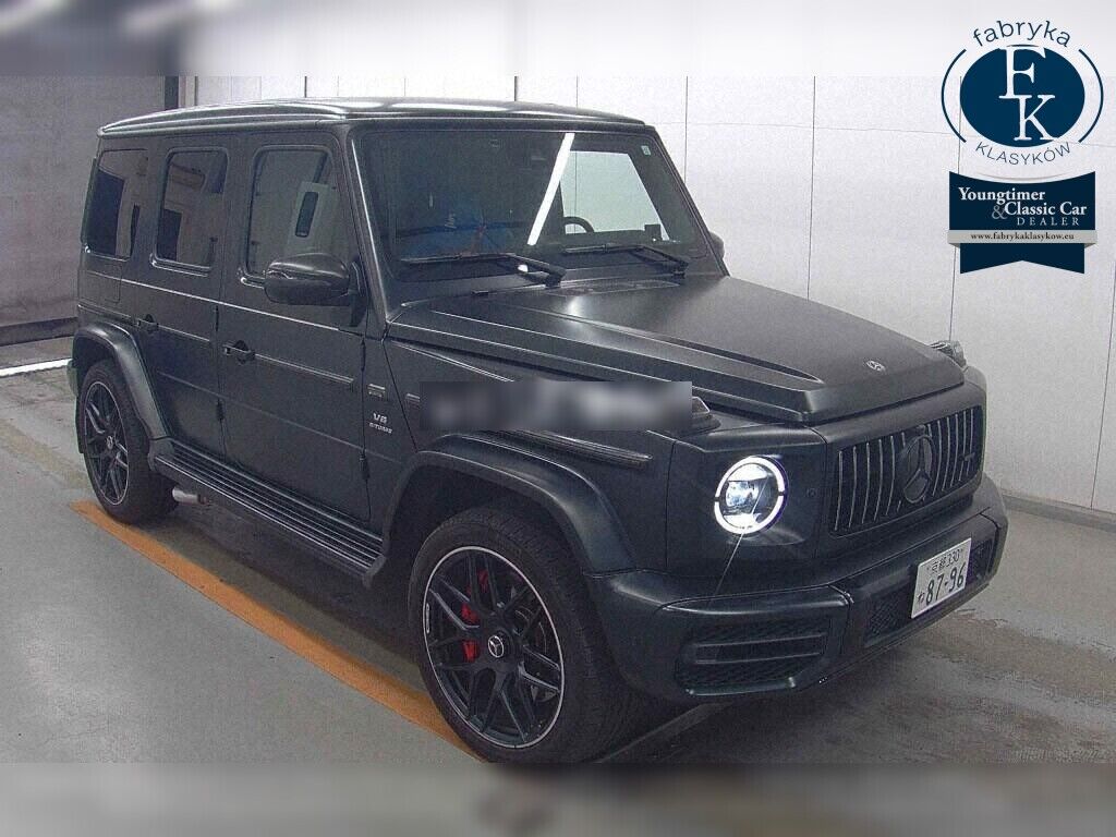 MERCEDES AMG G-CLASS 4WD G63 EDITION MATT BLACK 2019 - zdjęcie 3